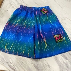 Surf Style Retro Swim Shorts - Large 🏄‍♂️